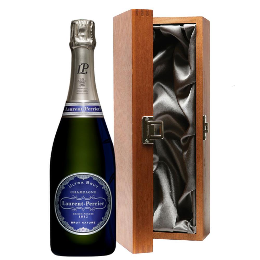 Laurent Perrier Ultra Brut Champagne 75cl in Luxury Gift Box
